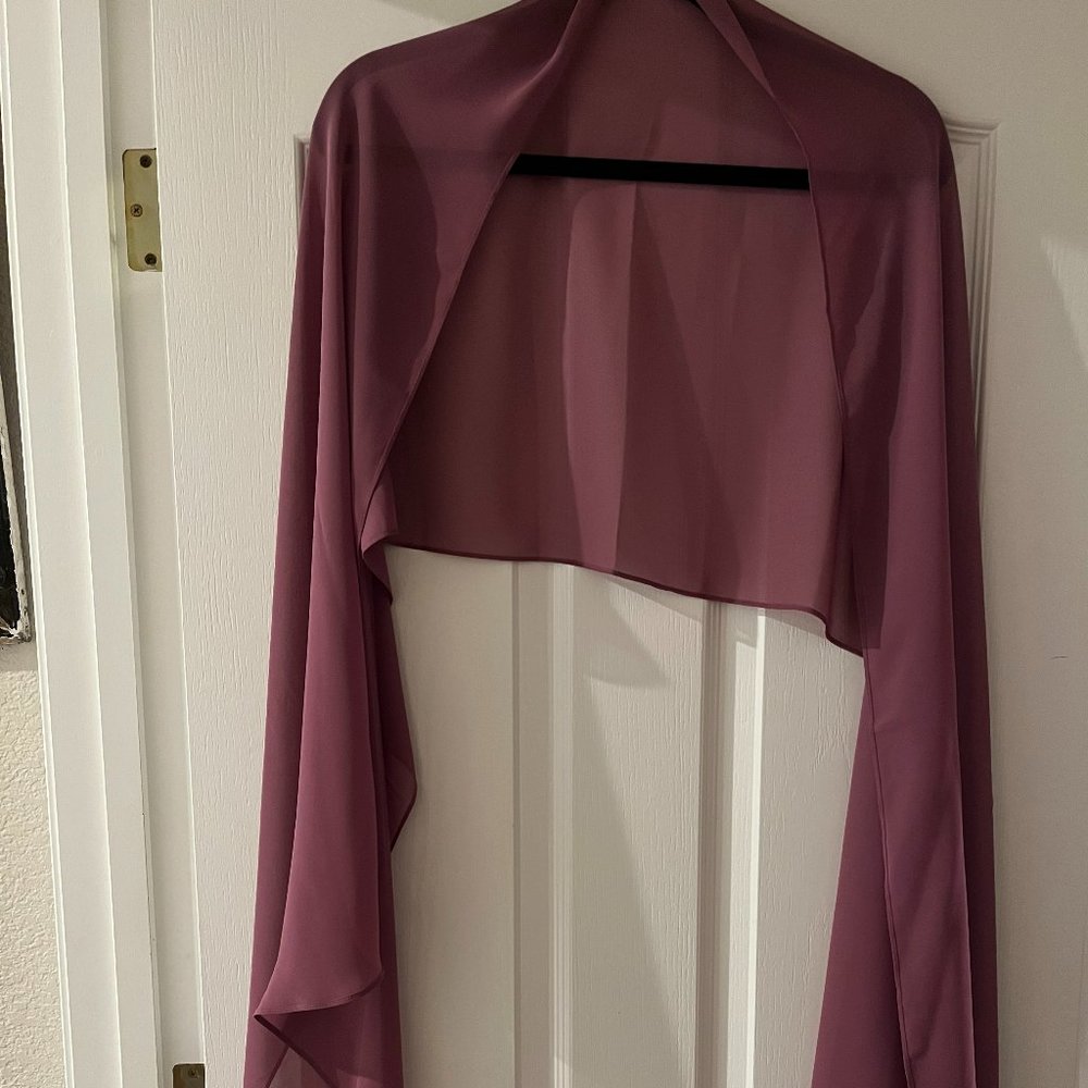 Chianti Chiffon Wrap from David's Bridal